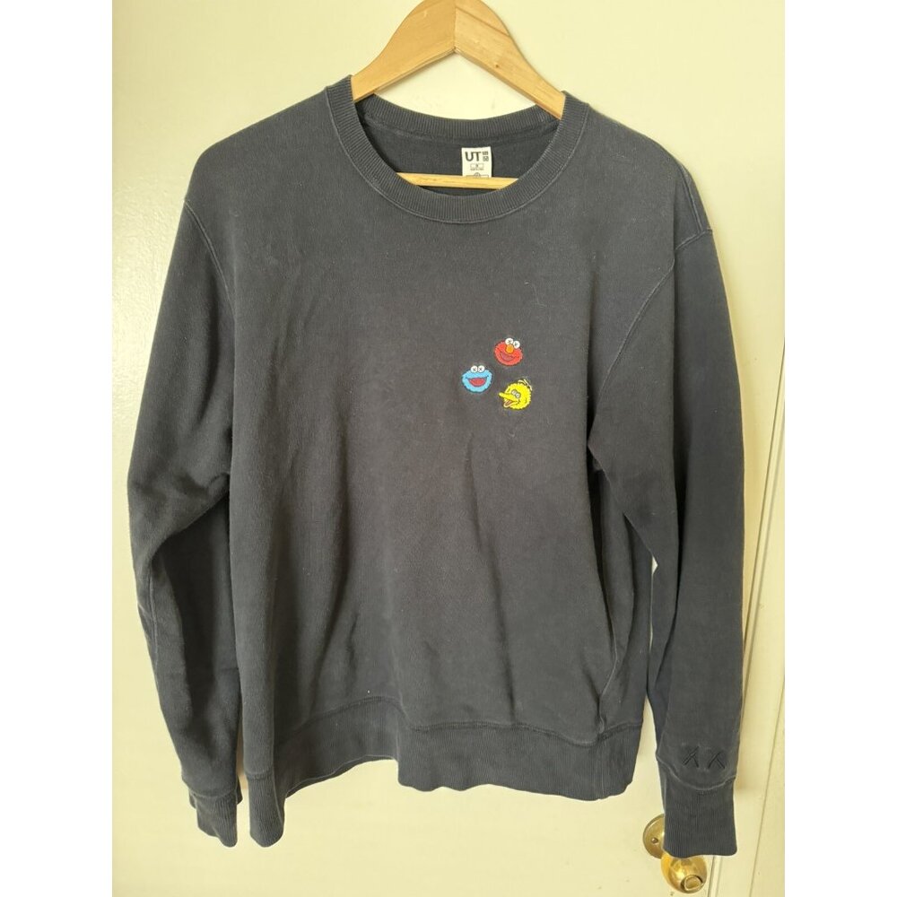 Mens Sweatshirts Uniqlo x Kaws Sesame Street Size M Cotton